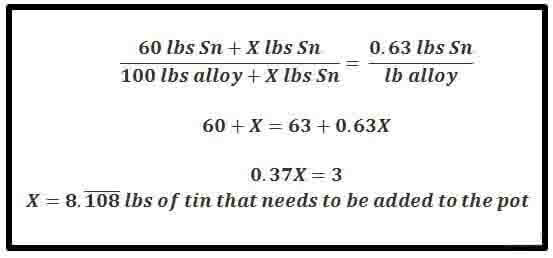 有鉛焊錫條加成法Sn%增加時(shí) 有鉛焊錫條加成法Sn%增加時(shí)